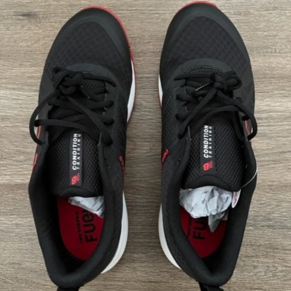 Men's New Balance Size 9, Wide 2E, Black/Red/White MX777SB4 Training shoes - Picture 3 of 4